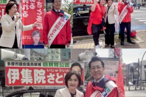 多摩市議会議員補欠選挙 4月12日投票