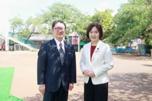 葛飾区のひかりがくえん(保育園)を視察